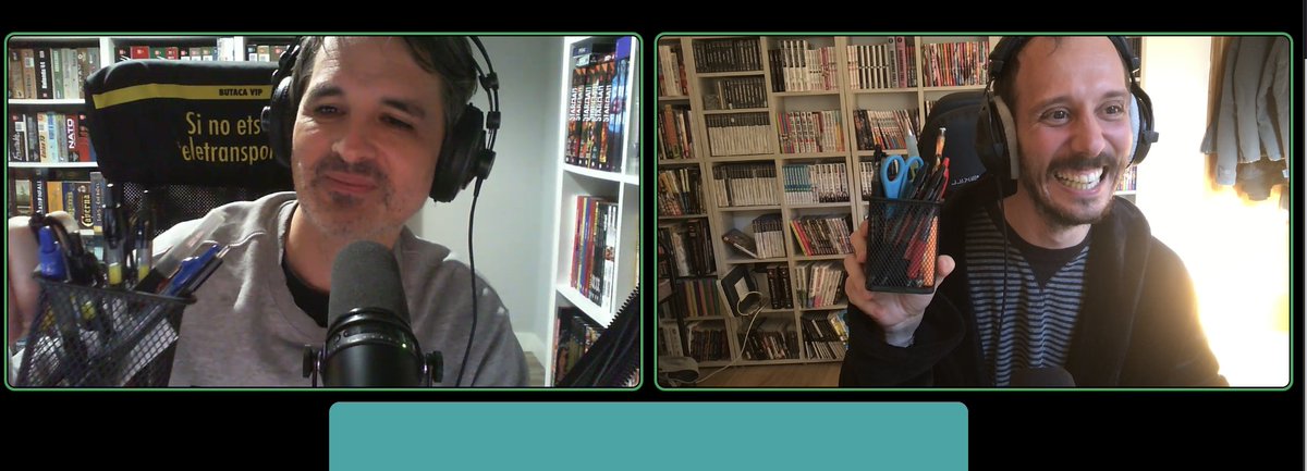 Aquí mostrando nuestras cestas de bolis, en EM¿OQ? de pago. 

El programa iba sobre Heretic, pero tal.