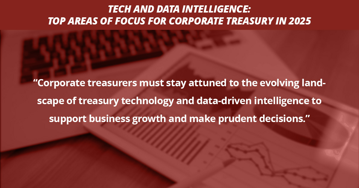 CTMfile's tweet image. Part 3 (Tech and data intelligence): Top areas of focus for corporate treasury in 2025: #treasurytechnology #dataintelligence #paymentsfraud #cashforecasting #bigdata #dataanalytics #AI #ML #API #cashmanagement #automation #openbanking #opentreasury… dlvr.it/THV0Lv