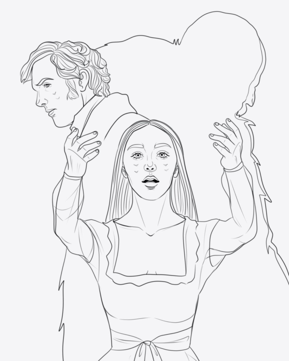 KAOTlCA's tweet photo. sketch / final
#nosferatu #nosferatufanart #ellehutter #thomashutter #nosferatu2024 https://t.co/PHPeExFEcB
