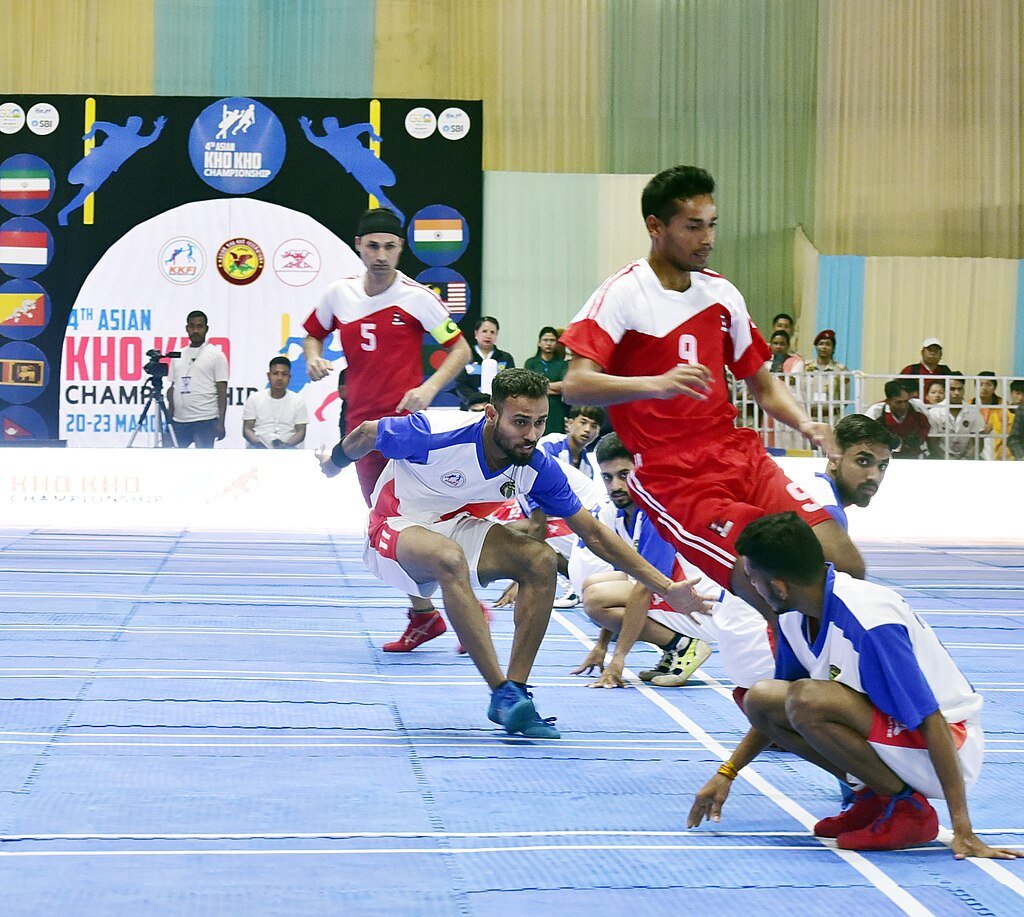 Interesting history of Kho-Kho... The original game was likely inspired from the Mahabharata. 

The modern form of the game was standardized in 1914 at the Deccan Gymkhana Sports Club in #Pune. Lokmanya Tilak was involved in formulating the modern rules of the game. Kho-Kho was