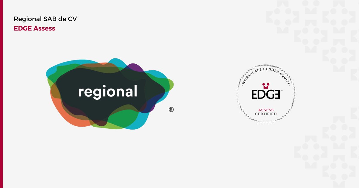 Regional SAB de CV is recertified at the EDGE Assess level ⭐ We commend Regional SAB de CV for its dedication to fostering workplace gender equity.

🖇️edge-cert.org/article/region…