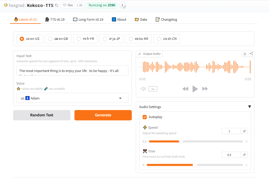 dshdj's tweet photo. NEW: Kokoro 82M - APACHE 2.0 licensed, Text to Speech model, trained on < 100 hours of audio https://t.co/TeNjDDjCI9