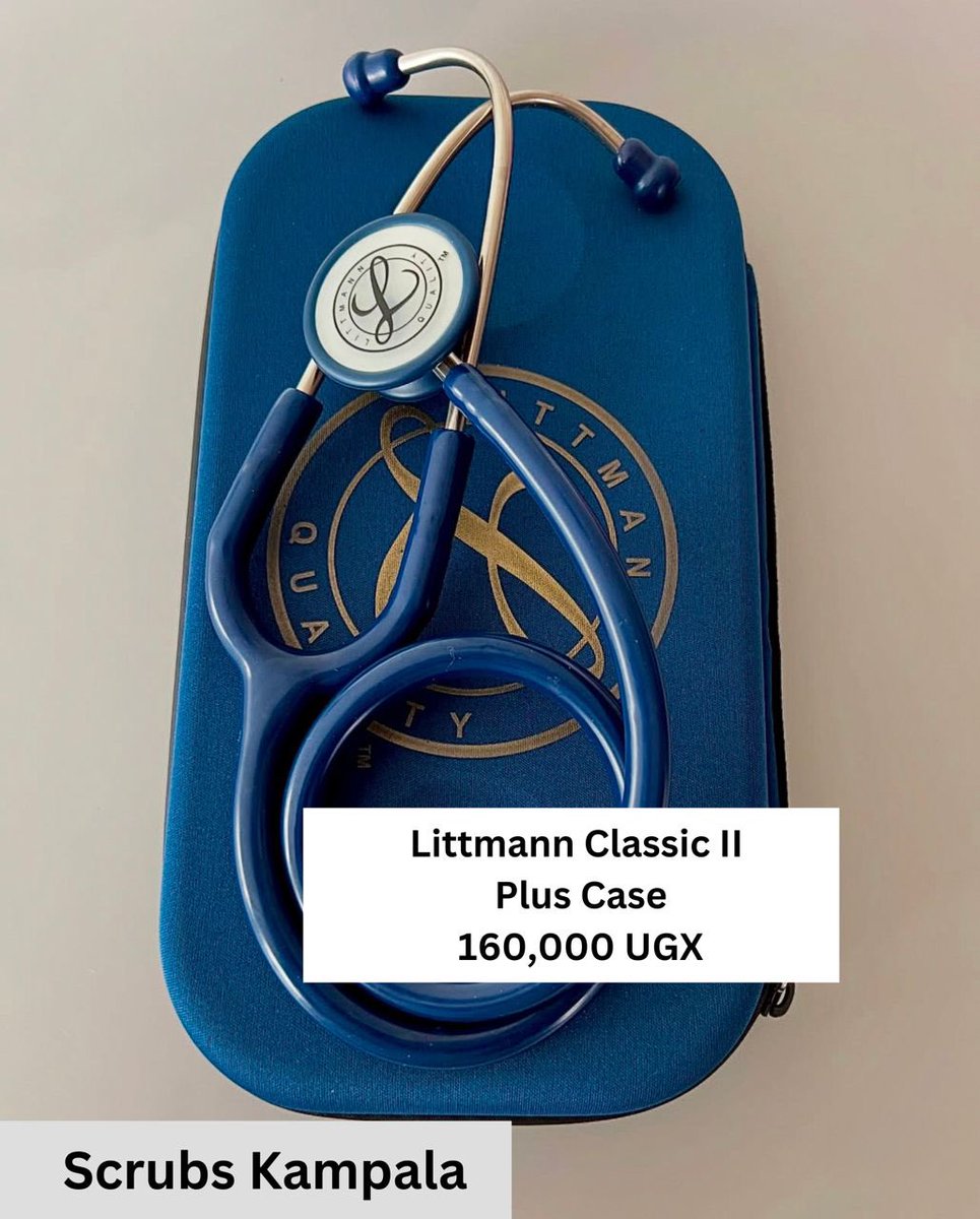 🩺 Scrubs Kampala - Your One-Stop Shop for Medical Equipment! 🩺

We have everything you need to be at your best, from stethoscopes to scrubs. Here’s a list of our top-quality products:

1. Stethoscopes👂
•Littmann II: 130,000 UGX
•Littmann III (Boxed): 180,000 UGX
•Littmann