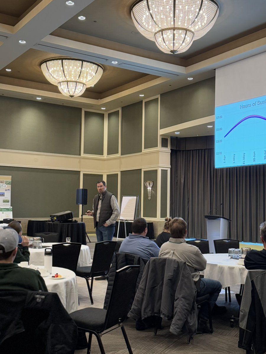 SylviteAg's tweet photo. A full house this morning as we kick off the 2025 #Sylvite Agronomy Meeting with @PurdueSoybean🌱 Exploring strategies to strengthen the foundations for high-yielding soybeans. #OntAg #cdnag https://t.co/rsZcMqHpg3