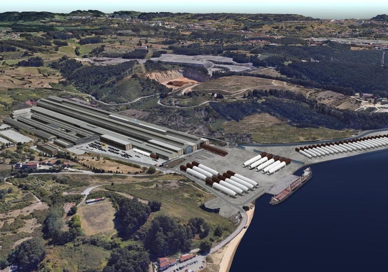 EcoloxistasM's tweet photo. #Windar plantea derribar lo q no necesite d @Alcoa,plazo 7 meses
El proyecto d demolición inicia la fase d #informaciónpública
Plantea suprimir estructuras del puerto y parte d las fábricas
Proyección futura fábrica d estructuras #eólicomarina-#terrestre
https://t.co/csdPXyzrKV https://t.co/oNOO01AMFW