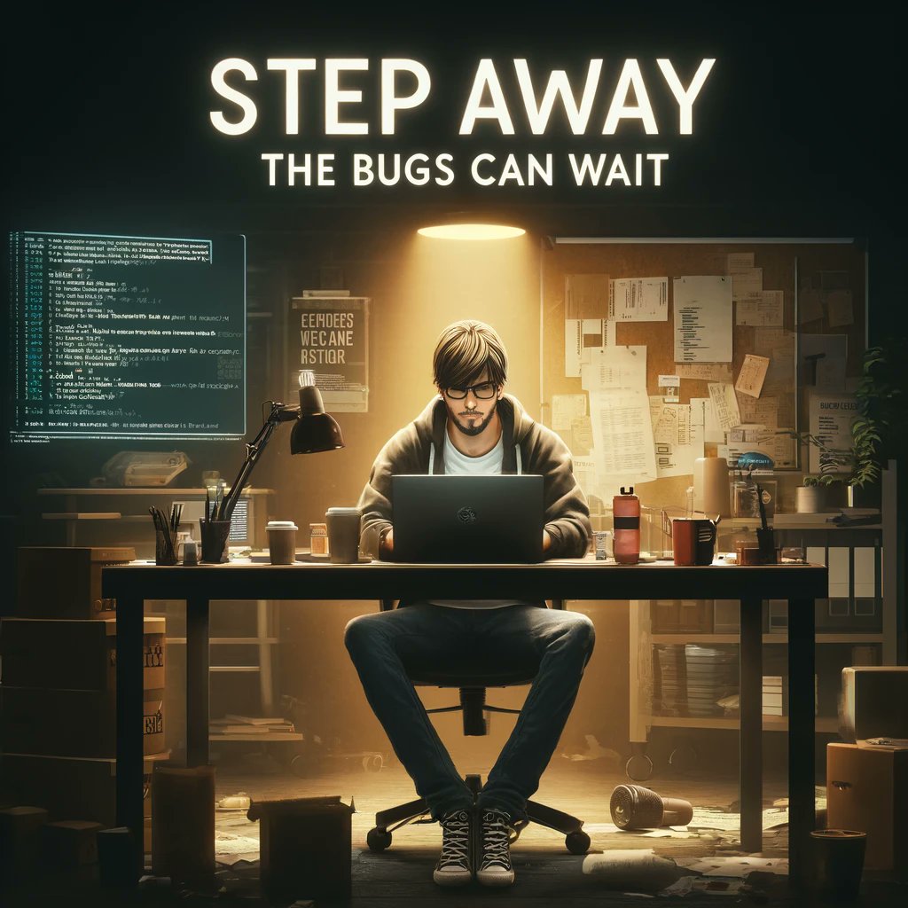 MrJim_Dev's tweet photo. Ever had one of those days where your code feels like a never-ending bug fest? 🐛🔧

You’re tired, frustrated, and it feels like nothing is working. Here's the secret: Step away. 🚶‍♂️💨

A short break can work wonders for your mind. Grab a coffee, stretch, or take a walk. The bugs will still be there, but you’ll return with fresh eyes and new ideas. 🧠✨

Remember, tired minds don’t write clean code. 😉 #SaaSDev #CodingLife #Productivity