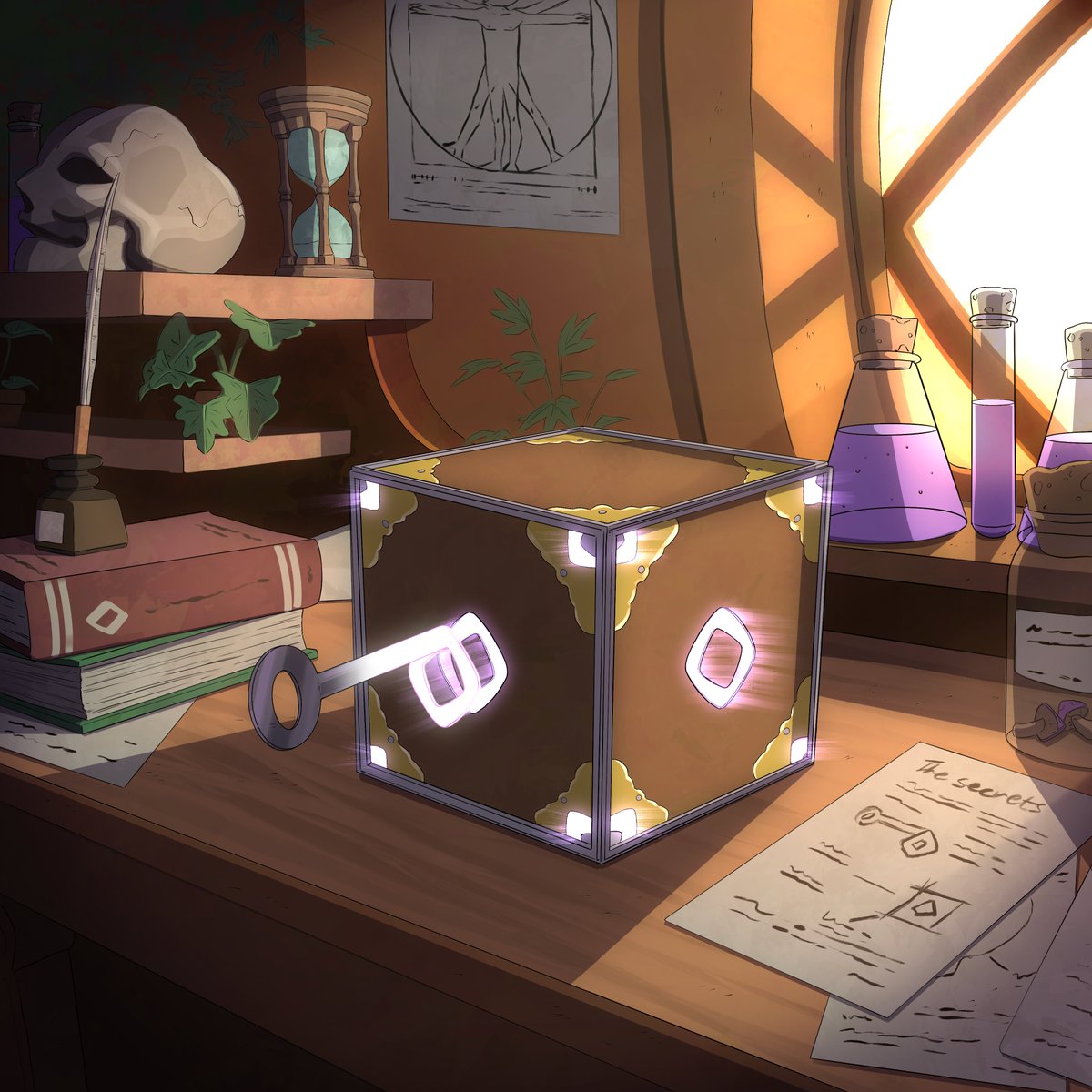 Purple_Frens's tweet image. Unlock the mystery 🔑✨
RT, like and follow for a mysterious reward.
A new era begins. What secrets lie within the Purple Frens universe? 🧪
Stay curious. Stay frenly.