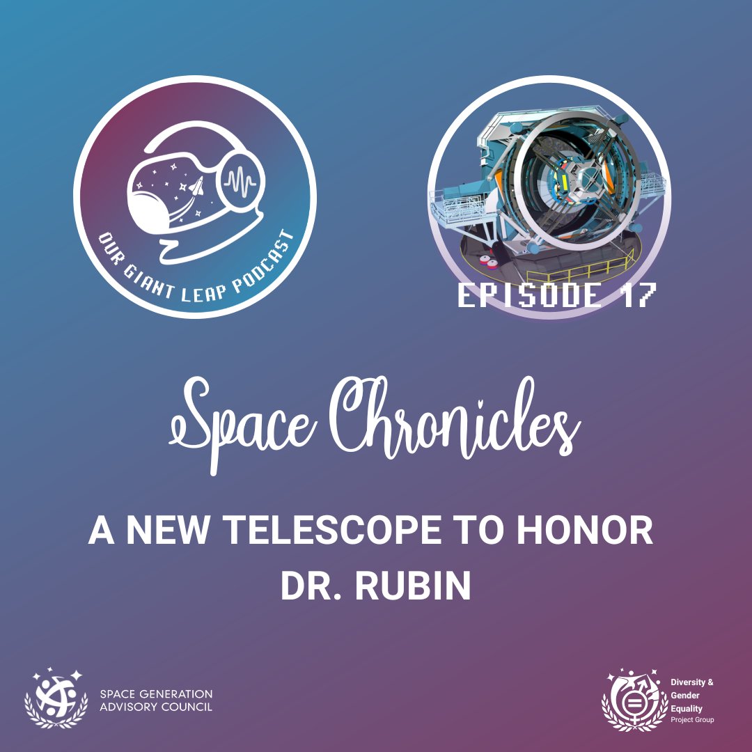 SGAC (@sgac) on Twitter photo The Our Giant Leap Podcast <a href="/ourgiantleap/">SGAC Diversity and Gender Equality Project Group</a> is back with a new Space Chronicle: โA New Telescope To Honor Dr.Rubinโ presented by our host Amine๐๏ธ๐
YouTube : shorturl.at/x6NY2
Spotify : shorturl.at/fV5fn
#OurGiantLeapPodcast #RadiOGLโจ The Our Giant Leap Podcast <a href="/ourgiantleap/">SGAC Diversity and Gender Equality Project Group</a> is back with a new Space Chronicle: โA New Telescope To Honor Dr.Rubinโ presented by our host Amine๐๏ธ๐
YouTube : shorturl.at/x6NY2
Spotify : shorturl.at/fV5fn
#OurGiantLeapPodcast #RadiOGLโจ