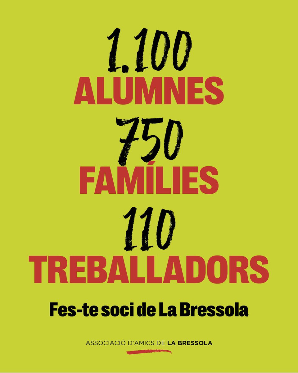 🔴La Bressola és un projecte resilient!

Des del 1976, treballem per garantir l'escolarització en català a la Catalunya del Nord mitjançant la immersió lingüística, la innovació pedagògica i el treball cooperatiu.

Fes-te soci a <a href="/amicsbressola/">Amics de la Bressola</a>👉 bit.ly/3PHBbs4