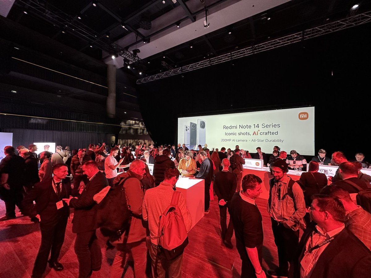 mobile_si's tweet photo. It's a wrap #RedmiNote14Series @XiaomiSlovenija https://t.co/qcGq7bbRDK