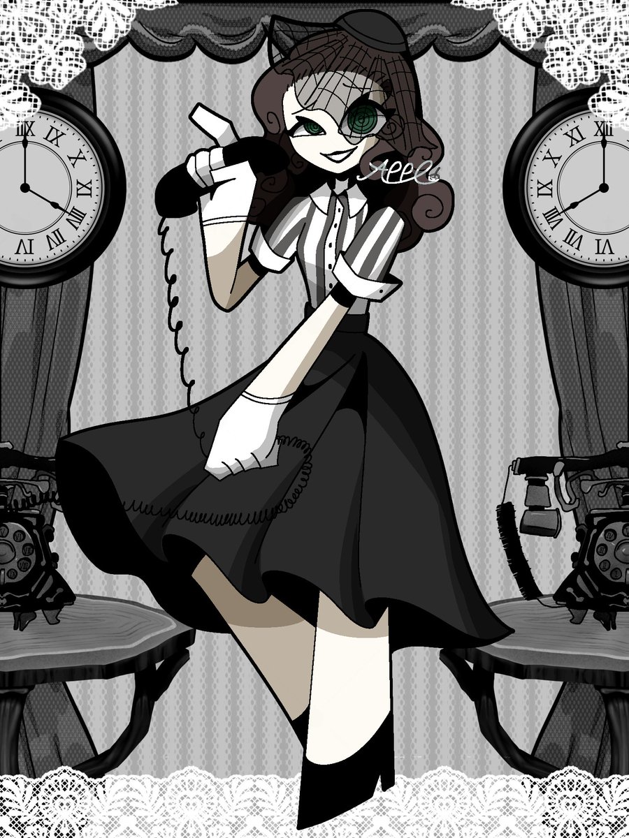 Appuru64's tweet photo. ROTARY DIAL☎
Happy 9th Anniversary!!🥳㊗️🎉🎊💐👏💖
 #rotarydial 
 #ghostandpals
 #ghostandpalsfanart https://t.co/oRsoEUtSXx