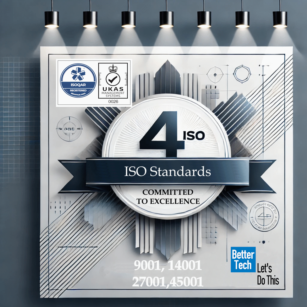 iMicroUK's tweet image. We're celebrating a milestone at iMicro! We’re thrilled to announce our 4th ISO certification! Thank you to our incredible team and loyal clients for making this possible! Ready to partner with an IT provider that prioritises excellence?
#ISO #iMicro #ITSupport #CyberSecurity