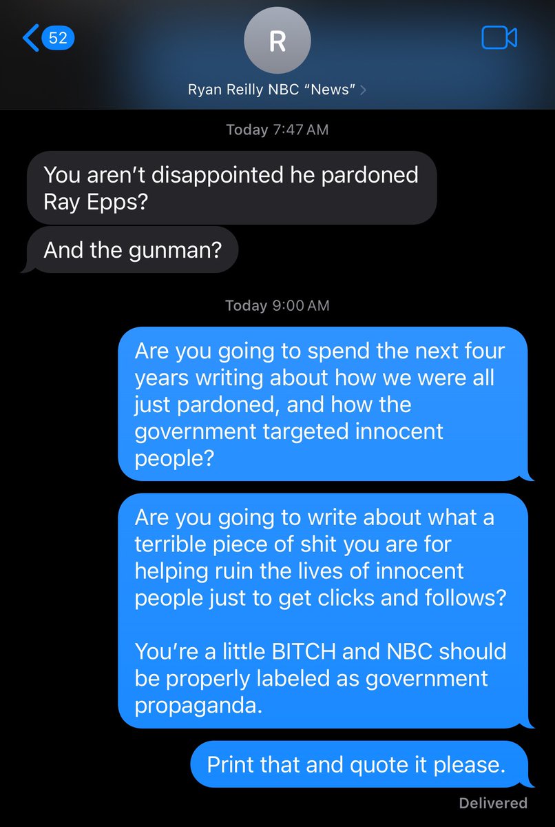 DerrickEvans4WV's tweet image. We all KNOW that NBC won’t print this so here is my response to them: