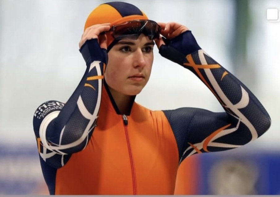 Hele knappe prestatie van Amber Koetsier <a href="/DeGouweStreek/">DeGouweStreek</a> 9e op het NK Allround junioren B