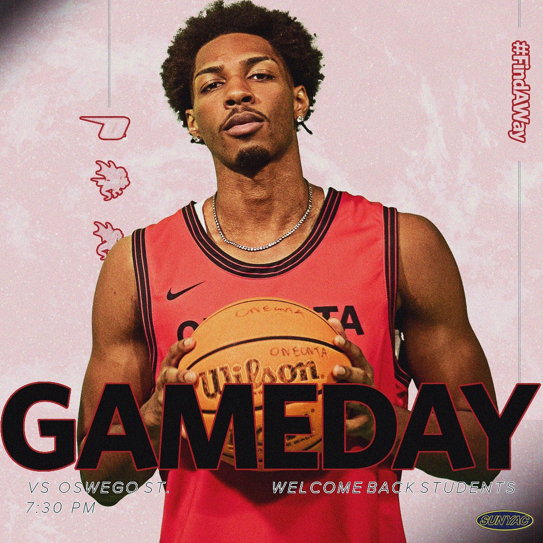 𝐖𝐄𝐋𝐂𝐎𝐌𝐄 𝐁𝐀𝐂𝐊 𝐒𝐓𝐔𝐃𝐄𝐍𝐓𝐒 🐉

We hope that you’ll join us tonight in Dewar Arena for our home matchup against Oswego 🏠

#FindAWay🅾️
#D3Hoops