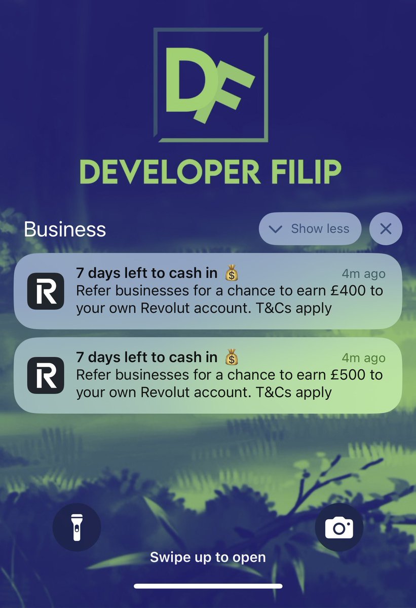 DeveloperFilip's tweet image. Looks like @RevolutApp let interns run the notifications 😂 So which one is it?

Someone’s getting a stern email today 😅