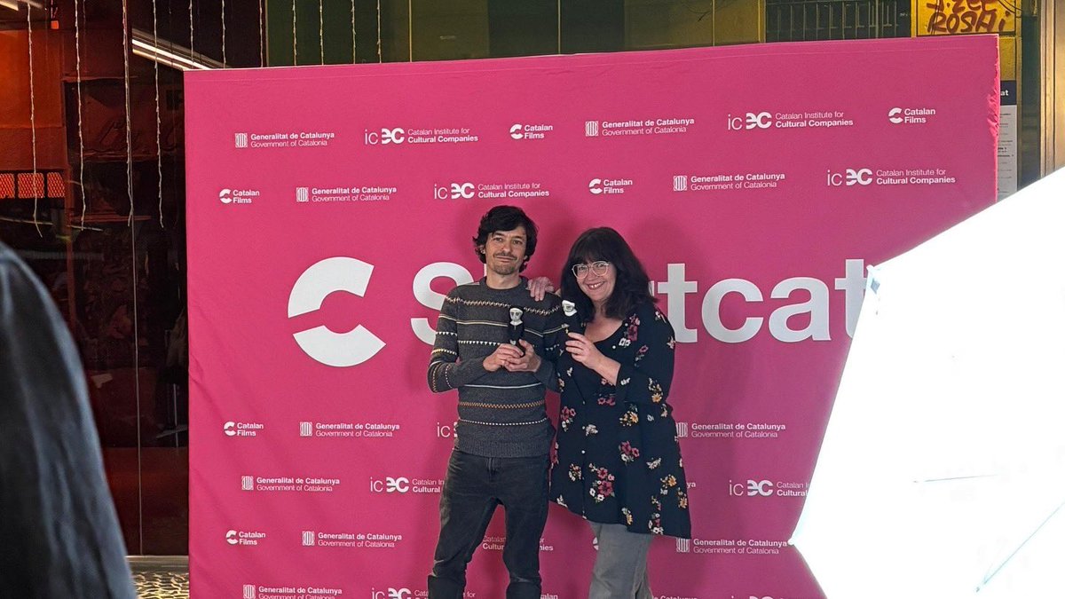 icec_cat's tweet photo. 💥El #ShortCat 2025 comença a caminar!  

🌍 El programa de promoció internacional del curtmetratge català que impulsem des de @catalanfilms es va presentar ahir a la @filmotecacat davant dels sectors professionals amb els equips de les produccions. https://t.co/jxKLjLai01