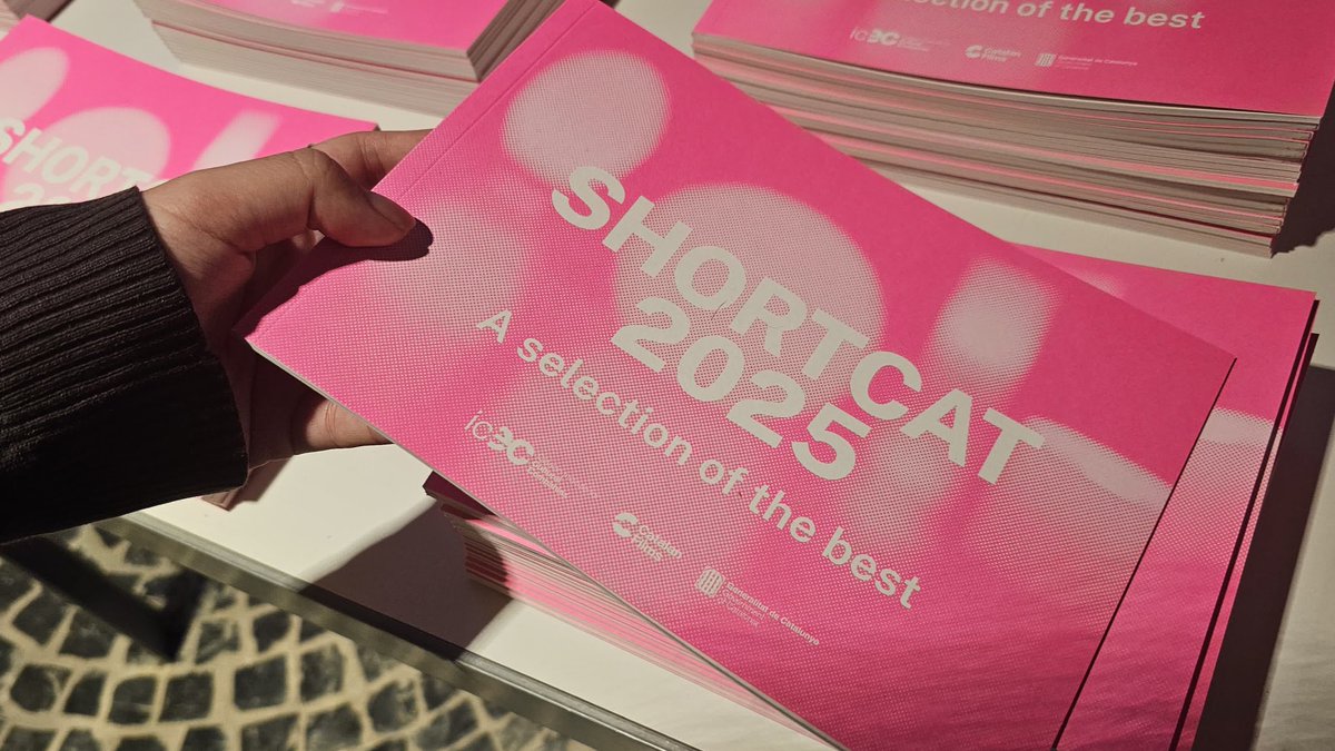 icec_cat's tweet photo. 💥El #ShortCat 2025 comença a caminar!  

🌍 El programa de promoció internacional del curtmetratge català que impulsem des de @catalanfilms es va presentar ahir a la @filmotecacat davant dels sectors professionals amb els equips de les produccions. https://t.co/jxKLjLai01