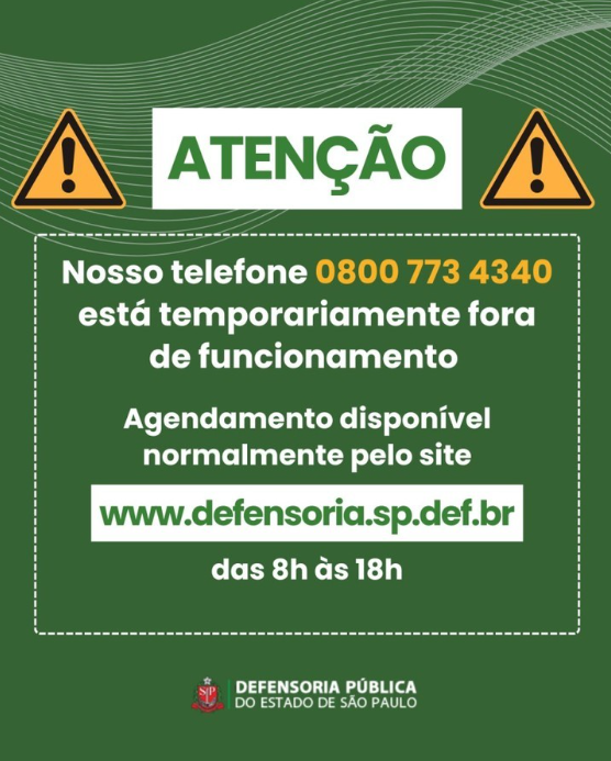 Defensoria Pública de SP tweet media