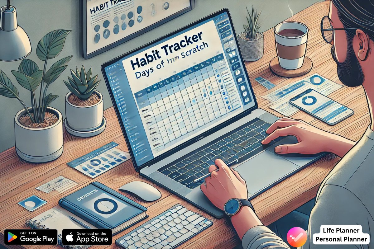LifePlanner_co's tweet photo. Want to create your own digital habit tracker? Here's how to make one from scratch! #DigitalTracker #HabitTracker
 https://t.co/EaD3Xrkn0y https://t.co/Gm0dfx6poB