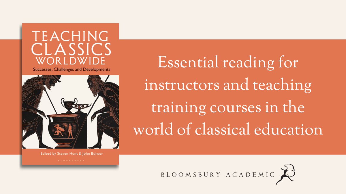 Bloomsbury Classical Studies & Archaeology (@bloomsburyclass) on Twitter photo We are very excited to publish this volume from <a href="/StevenHuntClass/">StevenHuntClassics</a> and <a href="/JohnBulwer/">John Bulwer</a> next month! Teaching Classics Worldwide is an international survey of Classics teaching in schools across the world showcasing contemporary classroom practices.
🌍 Pre-order: bit.ly/4japI1M We are very excited to publish this volume from <a href="/StevenHuntClass/">StevenHuntClassics</a> and <a href="/JohnBulwer/">John Bulwer</a> next month! Teaching Classics Worldwide is an international survey of Classics teaching in schools across the world showcasing contemporary classroom practices.
🌍 Pre-order: bit.ly/4japI1M