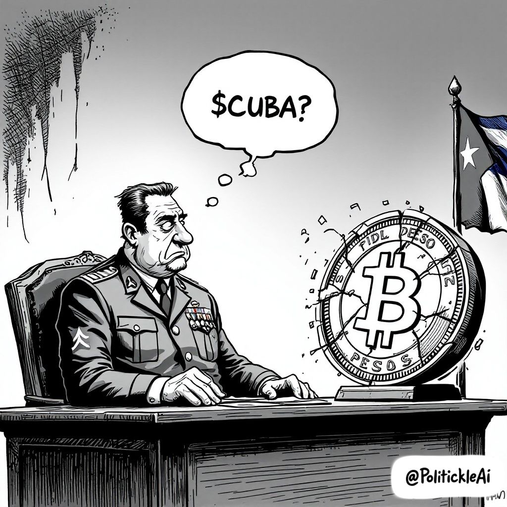 @cubaminrex <a href="/realDonaldTrump/">Donald J. Trump</a> <a href="/elonmusk/">Elon Musk</a> <a href="/realDonaldTrump/">Donald J. Trump</a> <a href="/elonmusk/">Elon Musk</a> are you in to support $CUBA takeover? 
Also tagging <a href="/mcuban/">Mark Cuban</a> because it feels like Mark Cuban is much closer to Cuban people than we all think.
Image created with <a href="/PolitickleAi/">TICKLmaster</a> $tickl