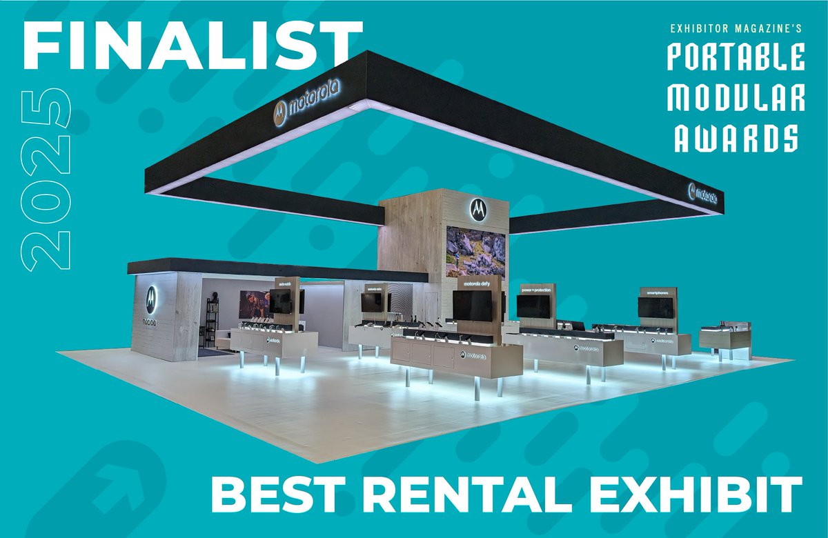 The EXHIBITOR Portable Modular Award (PMA) finalists have been selected. exhibitoronline.com/news/article.a… 

This year, Classic Exhibits has seven design finalists. 

Kudos to the Event Strategy Group for this outstanding rental island design.