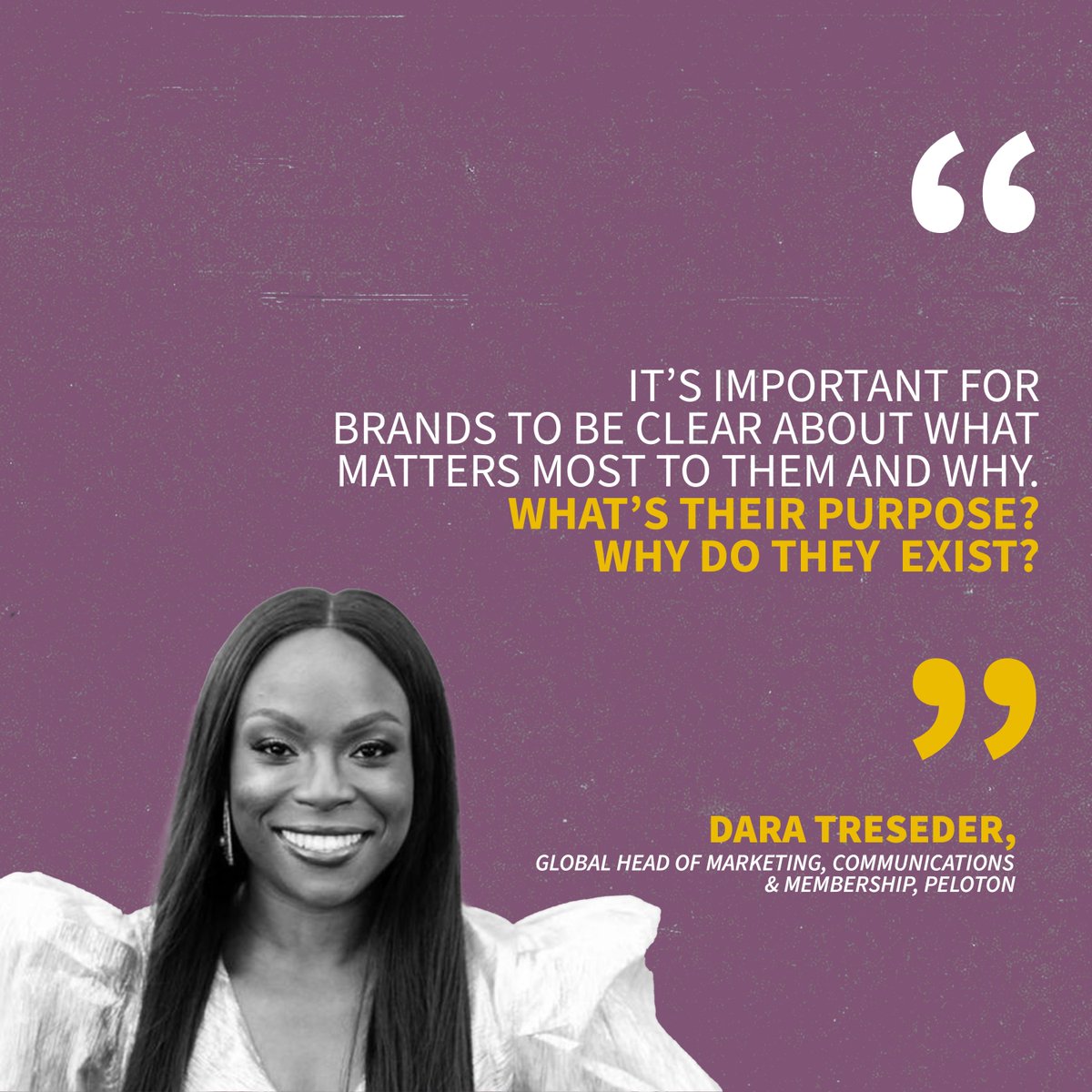 Peloton's Dara Treseder shares insights on authentic brand communication and purpose-driven marketing. She breaks down how brands can stay true to their core purpose.

Tune in to transform your approach to brand communication.

gsb.stanford.edu/insights/dara-…

#BrandStrategy #Marketing