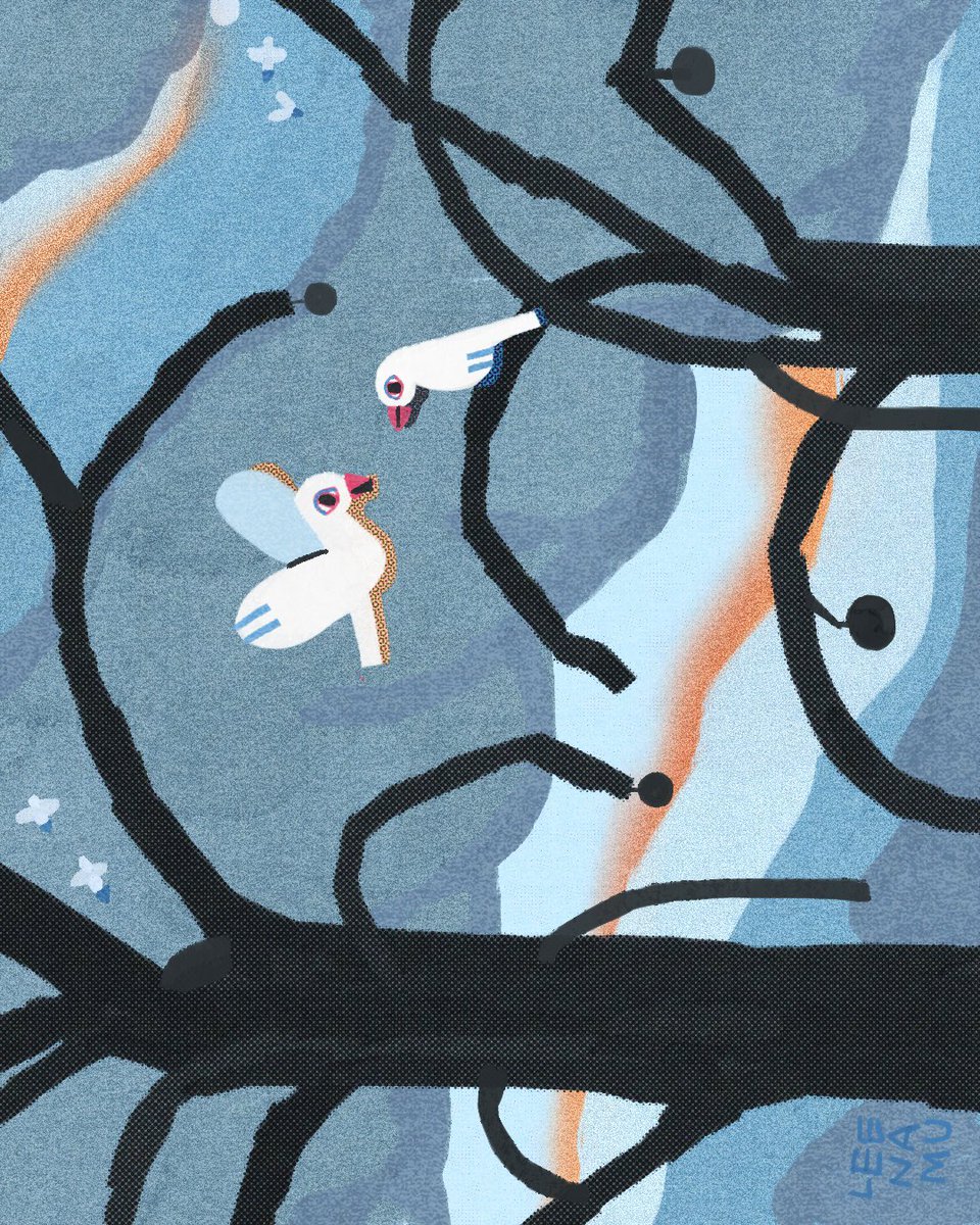 lee_namukk's tweet image. #Illustrator #illustration #daily
‘당신은 기적같은 이 삶에 충분히 감탄하지 않는다’ 에서 시작된 그림