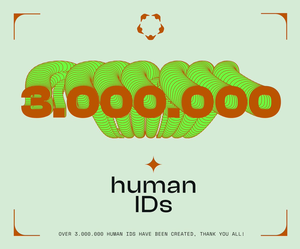 最近太忙了，昨天看到Humanity Protocol测试网 HUMAN IDs 超过 300万了，之前14号就看到Humanity Protocol宣布成立Humanity基金会，为即将到来的TGE做准备。
现在才整理完所有的思路，趁这个机会和宝宝们聊聊Humanity Protocol的融资背景、愿景、经济模型以及技术优势，也顺便对比一下Worldcoin。