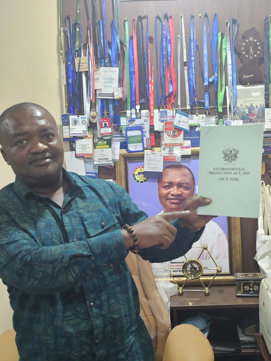 Ghana joins the league of nations passing climate change laws. The Environmental Protection Act, 2025 (Act 1124) is in force
