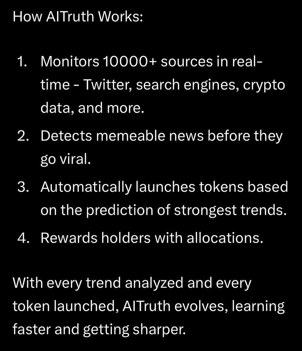 neirehebrd's tweet image. The ticker is #AITRUTH @aitruth_io 

We have a really interesting agent here. 

What do you think ?