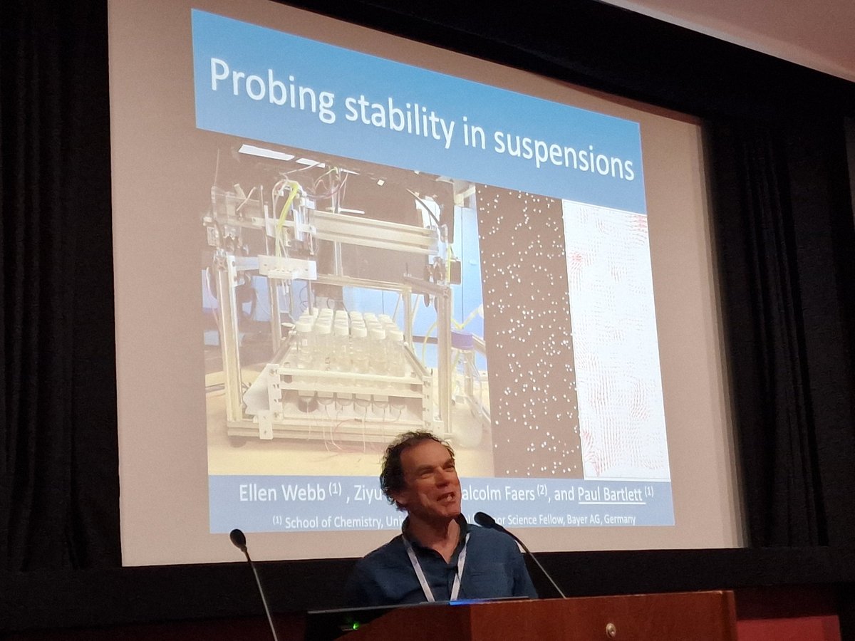 SCI Formulation (@sciformulation) on Twitter photo Paul Bartlett presenting on stability of suspensions
#Formulation #SCIFF25 <a href="/SCIupdate/">SCI – Where Science Meets Business💡</a> Paul Bartlett presenting on stability of suspensions
#Formulation #SCIFF25 <a href="/SCIupdate/">SCI – Where Science Meets Business💡</a>