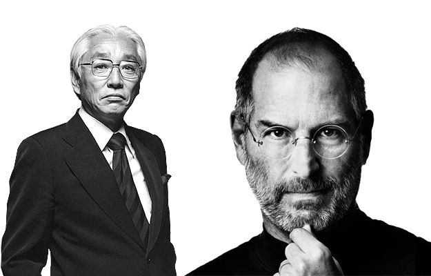 Chr1stopherHo's tweet photo. In the 1950s, "Made in Japan" meant cheap and unreliable.

But then Akio Morita's dedication to quality led Sony to produce revolutionary products like the Walkman and PlayStation.

Steve Jobs studied Sony so obsessively, he wanted to be the Akio of the West.

A thread 🧵 https://t.co/zSVMlSdbFH