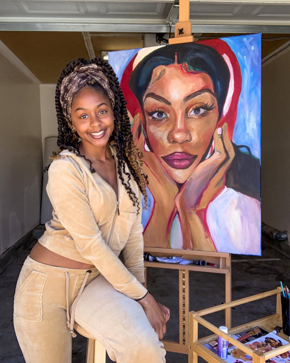 art_alchemy_'s tweet image. Unveiling this piece for the first time! 🎨✨ Just finished it yesterday, and I couldn’t be more proud of how it turned out. @sza What do you think?
#ArtUnveiling #FreshOffTheEasel #PassionProject #BlackArtists #PortraitPainting #WomenInArt #CreativeJourney #fineartphotography