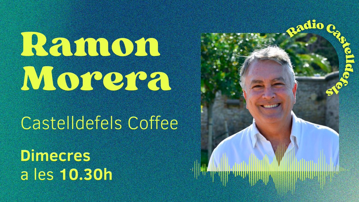 Movem En Comú Podem (Castelldefels) (@movem_) on Twitter photo DEMÀ‼️
🎙️ En <a href="/ramonmorera/">Ramon Morera i Castell</a> visita <a href="/RadioCastelldef/">Ràdio Castelldefels</a> per comentar l’actualitat de #Castelldefels
NO US HO PERDEU! 💫 DEMÀ‼️
🎙️ En <a href="/ramonmorera/">Ramon Morera i Castell</a> visita <a href="/RadioCastelldef/">Ràdio Castelldefels</a> per comentar l’actualitat de #Castelldefels
NO US HO PERDEU! 💫