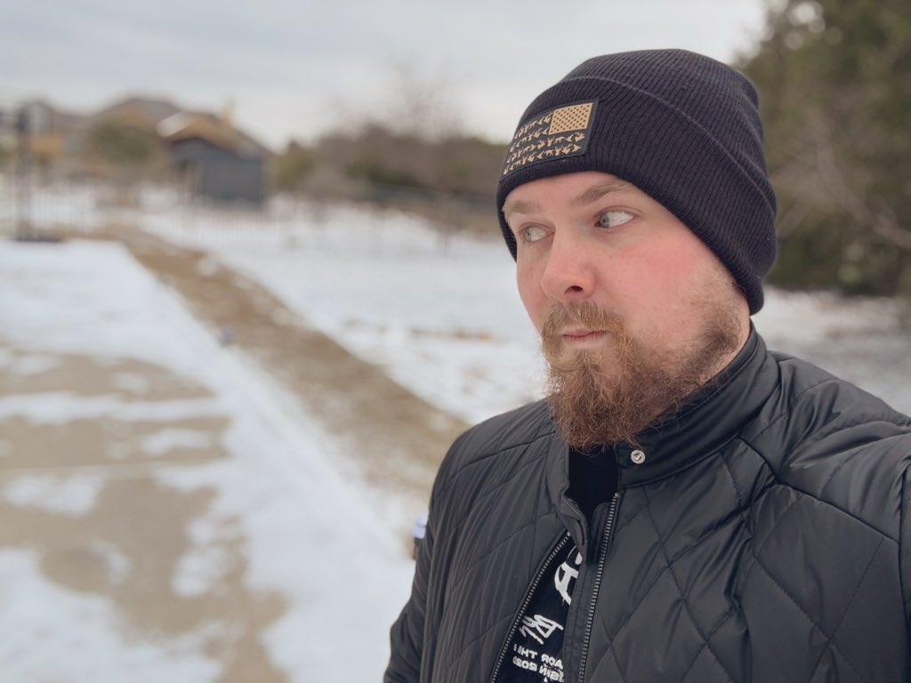 Snow in Texas?! Looks like I’m camping for another video! Stay tuned 😂