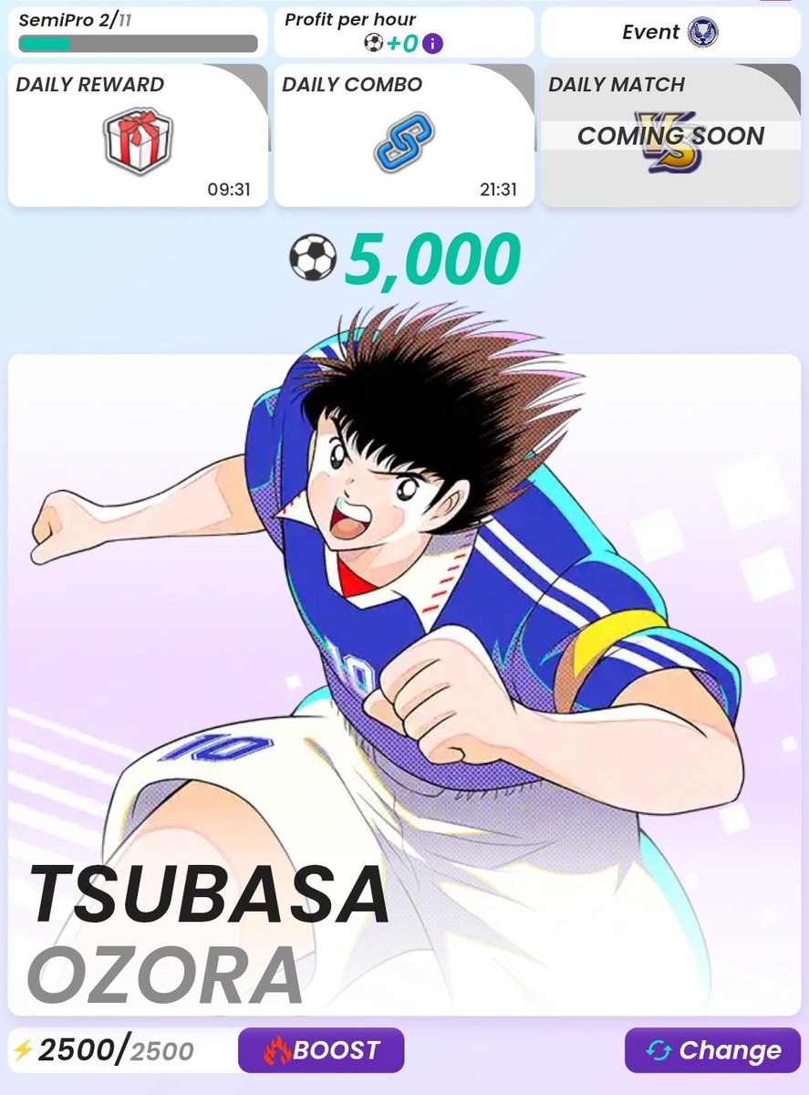 キャプテン翼のゲームが始まったらしいです。 仮想通貨もらえるようです🥰 よくわかってませんが、LINEで登録すぐできました🤣 気になる方どうぞ👍  （招待URLです） https://t.co/tnsin5FJZI 紹介してほしいと何件かお声掛けいただきました(笑) 人気なのかな⁉️