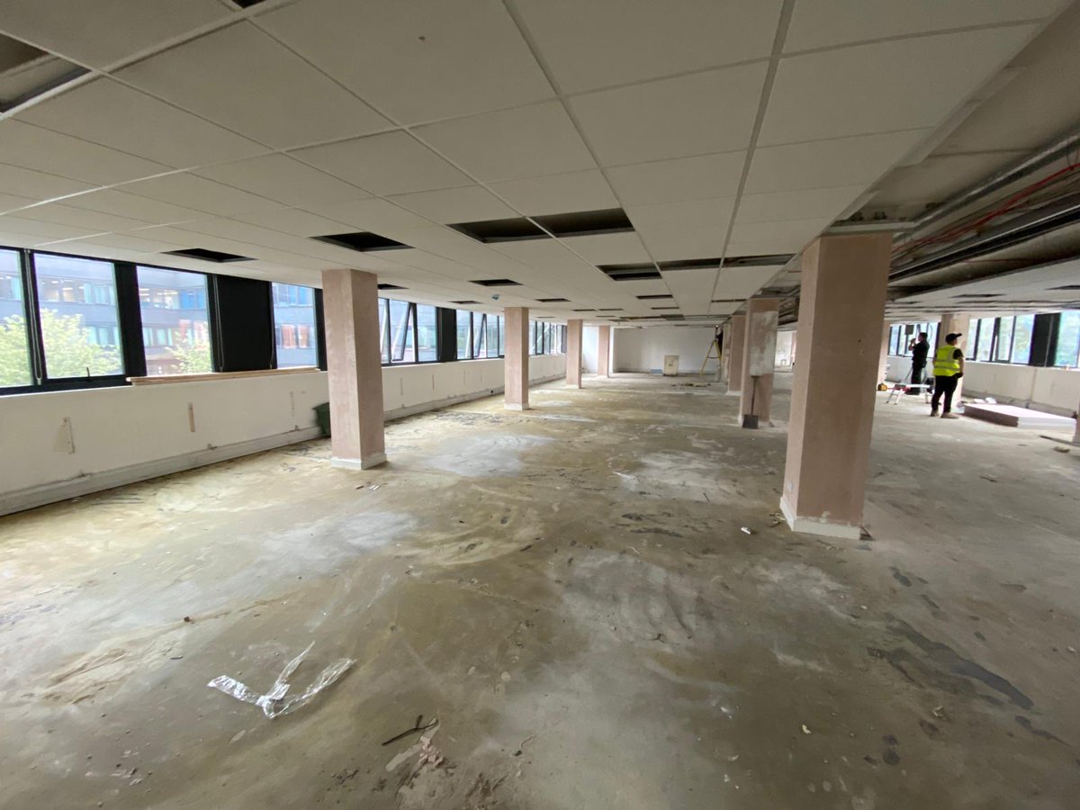 UkJsj's tweet photo. Building on our reputation as experts in office transformations, we’re ready to drop the downlow on our latest project, in Merseyside 🙌

Read our latest case study on Burlington House here: https://t.co/90x9xeR1Hp

@graham_sibbald1

#bespokejoinery #teamJSJUK #crosby https://t.co/K6gjZj9Klk
