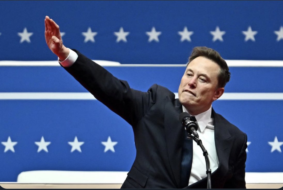 Journalists yesterday: “Did Elon just Crank that Soulja Boy three times during his inauguration speech?”