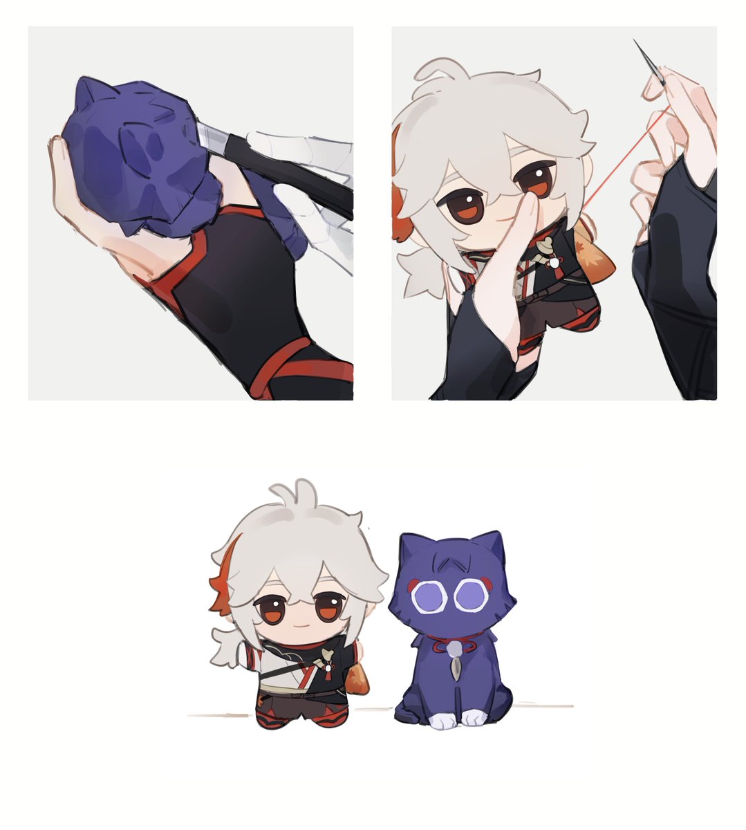 #kazuscara
礼物交换