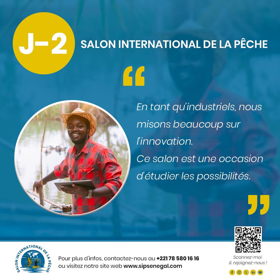 À 2 jours du Salon, découvrez les dernières avancées technologiques, les opportunités d’investissement et les partenariats stratégiques qui feront évoluer votre activité.
Rejoignez les leaders pour bâtir un avenir durable et compétitif.
<a href="/Asepexgouv/">Asepex</a> 
#SIPSN2025
#JeParticipeAuSIP