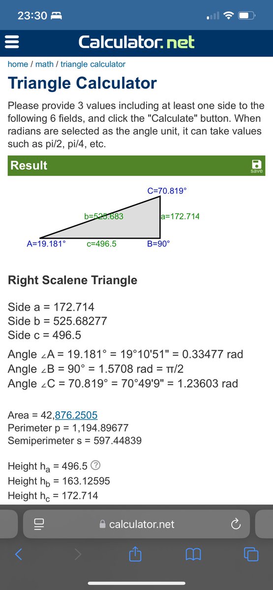 guts_game_7's tweet image. #triplemonitor 

R800の湾曲スクリーンのエッジ間のangle設定が確定しました。
38°

詳しくは以下の三角関数から求められます。
この計算式は正しくR800の配置にモニタを並べた場合に有効です。