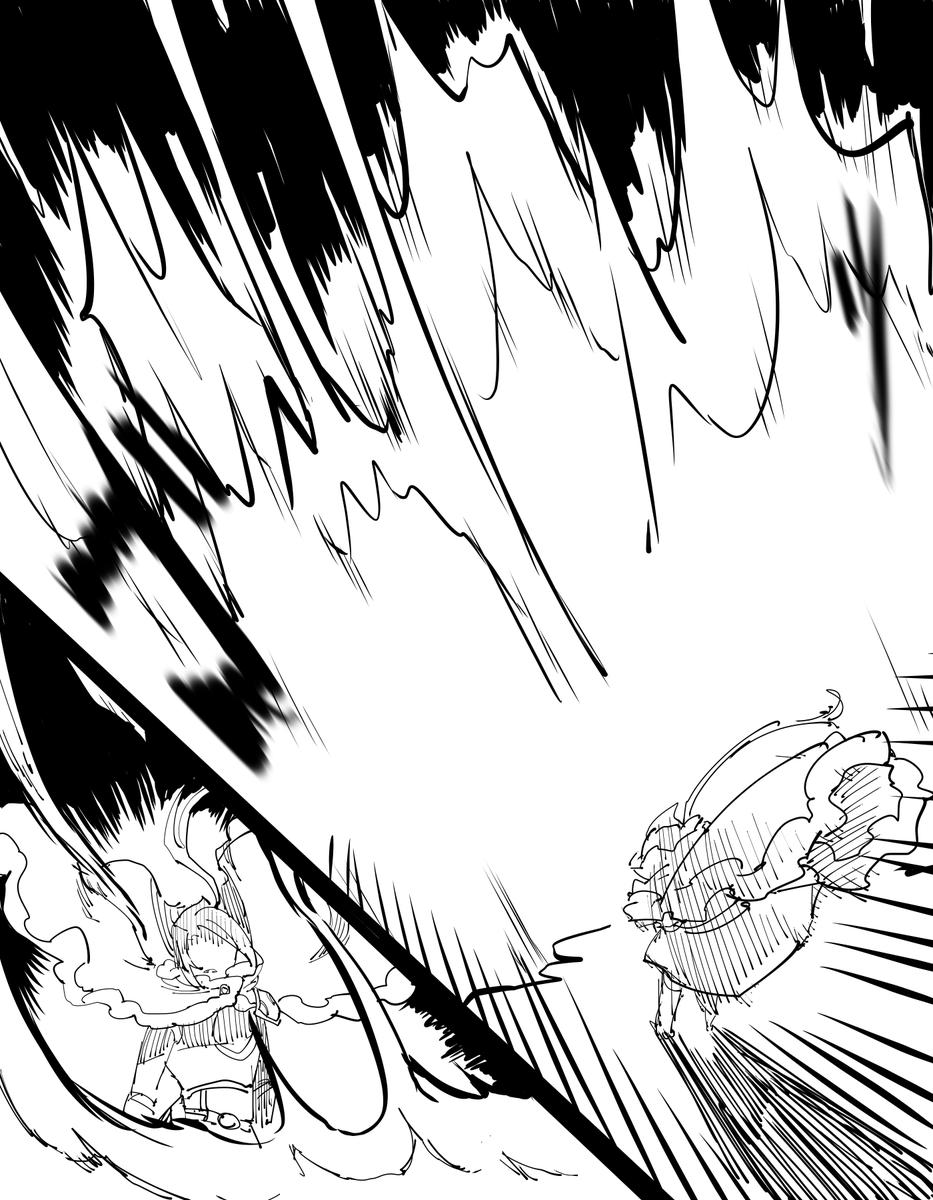 ファイアの攻撃モーションの一つ(2/2)