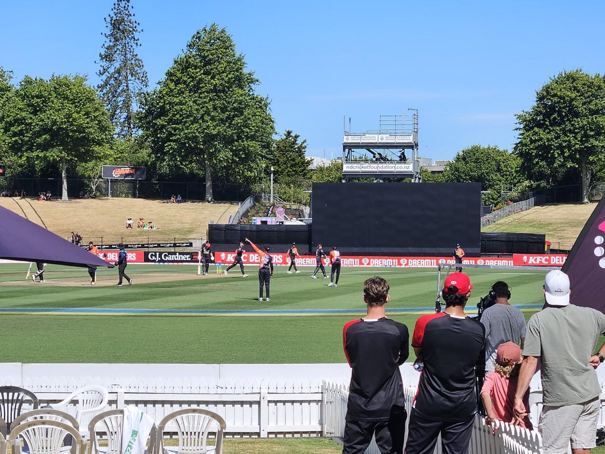Our colleague Jonny Kennedy is on his umpiring travels this winter in New Zealand, umpiring in their T20 competition, the Super Smash. He is also keeping busy having stood in 3 club matches already, one of which was a tie with a 6 hit off the last ball. Go well JK!