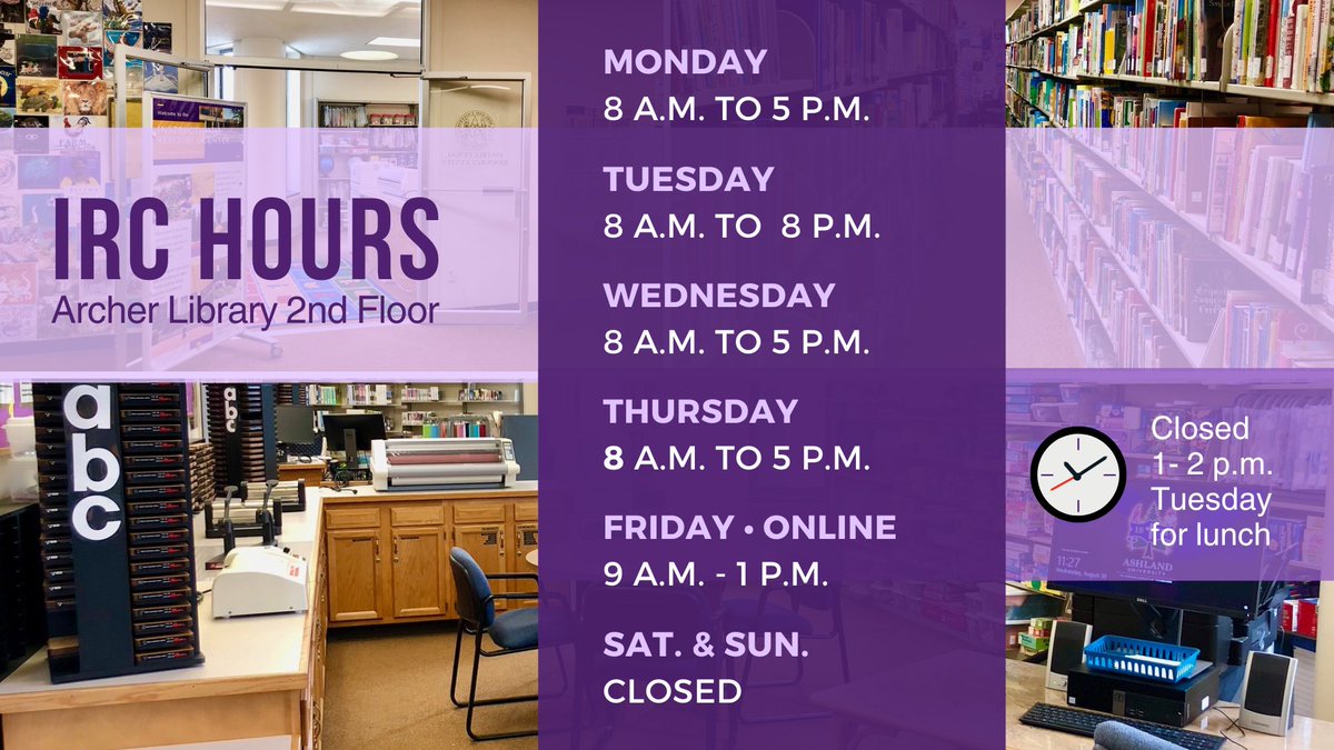 IRC at Archer Library tweet media