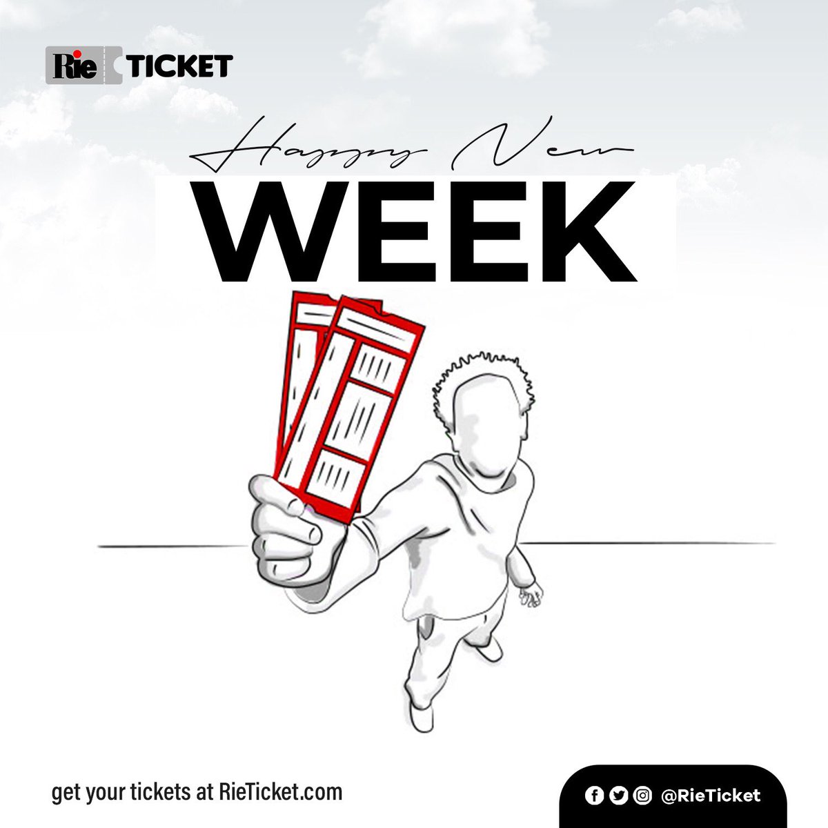 rieticket's tweet photo. Happy New Week from RieTicket! 
We’re here to make every week extraordinary with the best vibes and unforgettable events.
From meetups to concerts, we’ve got your week covered!
Start the adventure now at https://t.co/HEW4UEeVr7 https://t.co/96pYEVdfSr