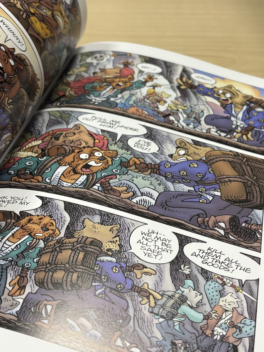 Danielle Tute (@danielletute) on Twitter photo Brand new Usagi Yojimbo by <a href="/usagiguy/">Stan Sakai</a> hits the shelves this week!
Beloved by all at OK, Miyamoto Usagi is an all-round good guy. The series is all ages but never childish, and you can pretty much jump in with any volume…
okcomics.co.uk/products/pre-o… Brand new Usagi Yojimbo by <a href="/usagiguy/">Stan Sakai</a> hits the shelves this week!
Beloved by all at OK, Miyamoto Usagi is an all-round good guy. The series is all ages but never childish, and you can pretty much jump in with any volume…
okcomics.co.uk/products/pre-o…