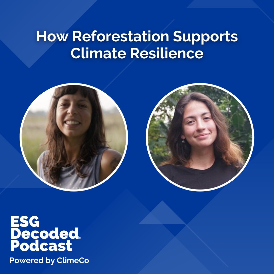 In our latest episode, we talk about how #Reforestation is transforming Central Texas! 🌳

Valerie Tamburi &amp; Marina Weikle of <a href="/TreeFolks/">TreeFolks</a> share insights on planting 3M+ trees, building climate resilience, &amp; generating #CarbonCredits.

climeco.com/podcast-series/
