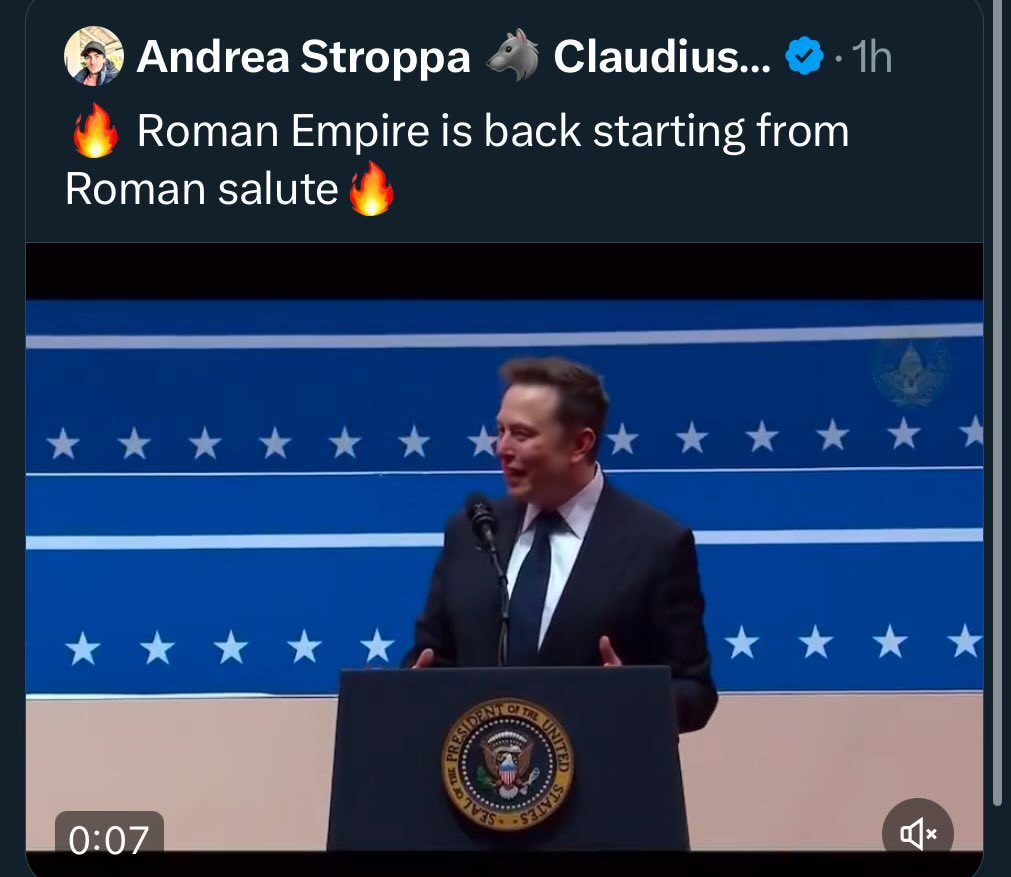 - Sa perfettamente come funziona il mondo della comunicazione
- Stroppa, il suo portavoce, su Twitter ha parlato di saluto romano, prima di rendersi conto di averla combinata grossa e cancellare il tweet. Immagino che Stroppa non scriva stupidaggini a vanvera:

4/➡️